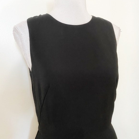 MODERN CITIZEN BLACK SLEEVELESS SIDE SLIT MAXI FORMAL DRESS - S - Picture 4 of 7
